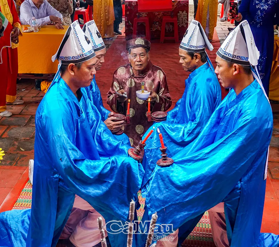 Nghi thức lễ cúng tế Lễ vía Bà Thủy Long