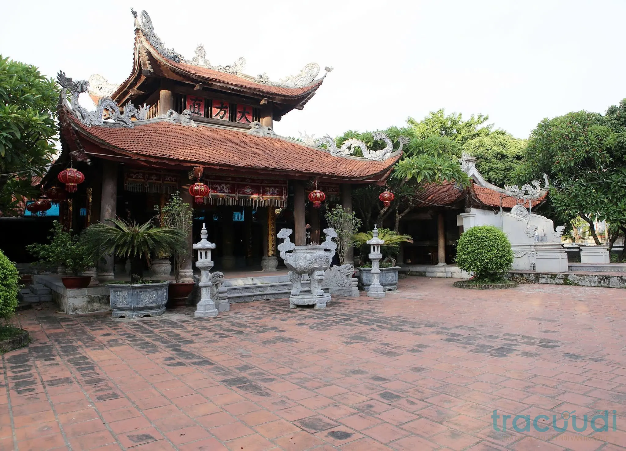 Không gian cảnh quan đình Ngọc Mạch
