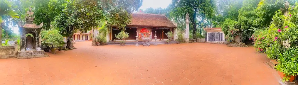 Cảnh quan di tích Chùa Hoàng Trung