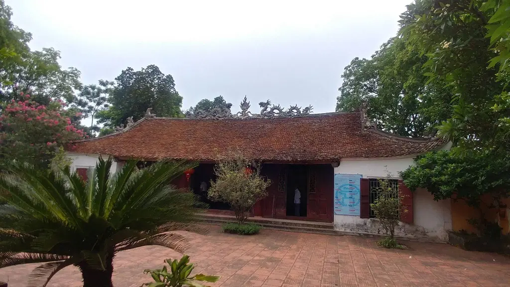 Không gian cảnh quan di tích Đình Yên Sơn (đình Dưới)