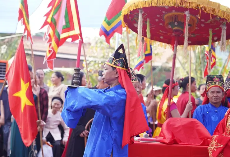 Lễ tế tại Hội đình Bắc Hạ