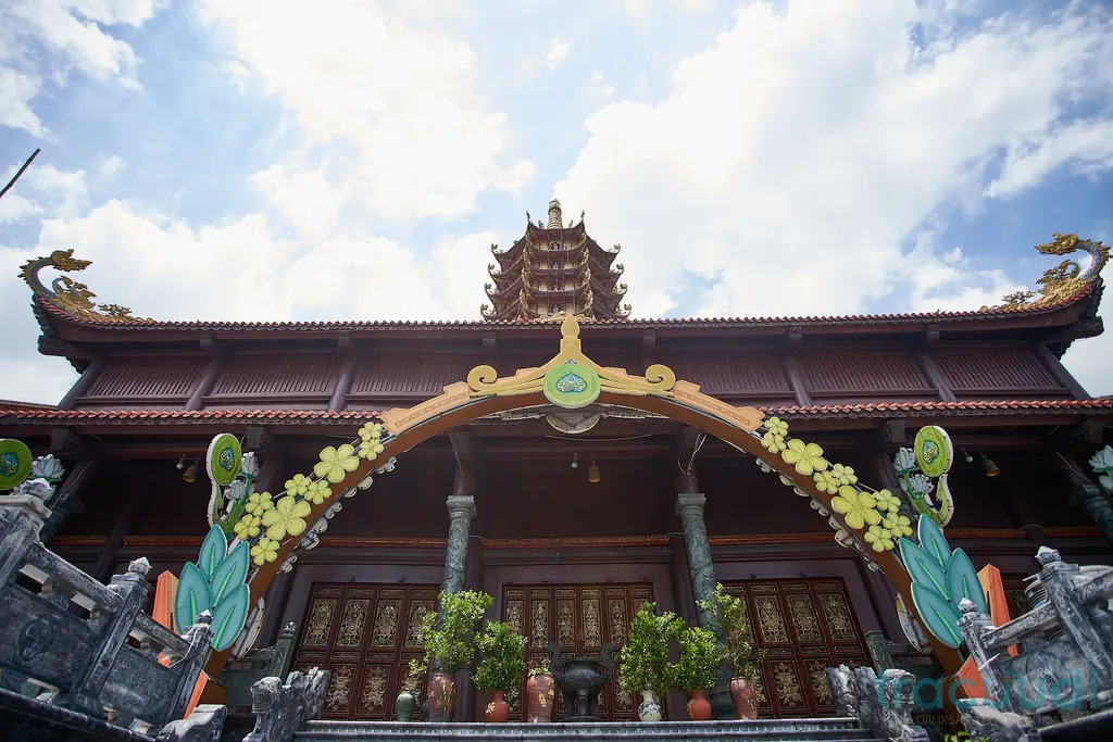 Không gian cảnh quan di tích Chùa Thánh Quang