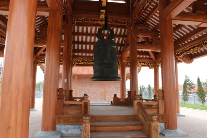 Nhà chuông tại Địa điểm chiến thắng Xương Giang