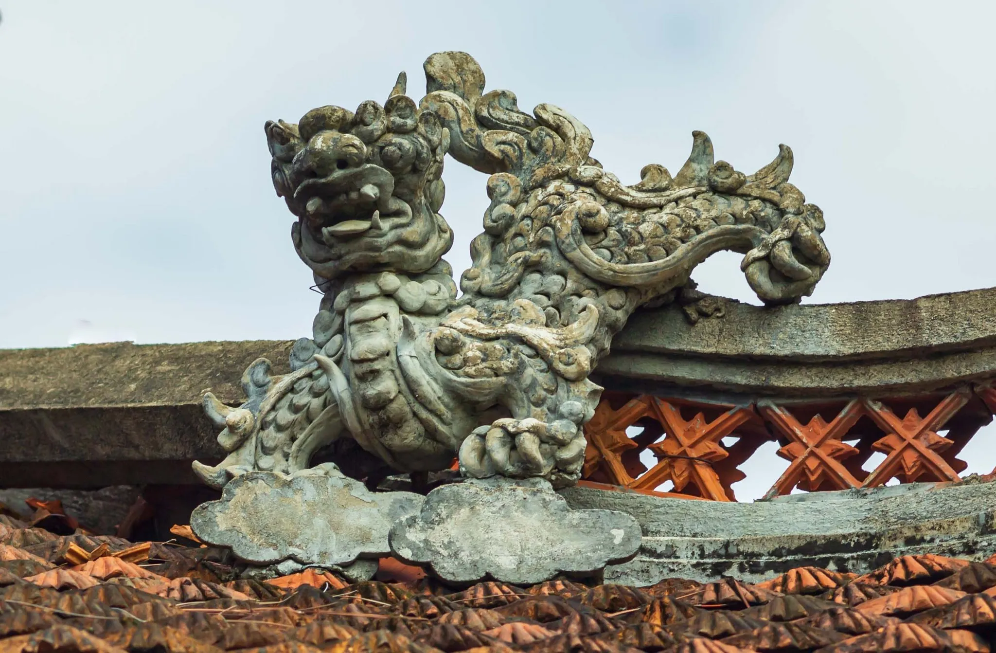 Cận Kiến trúc Đền đước thánh Cả