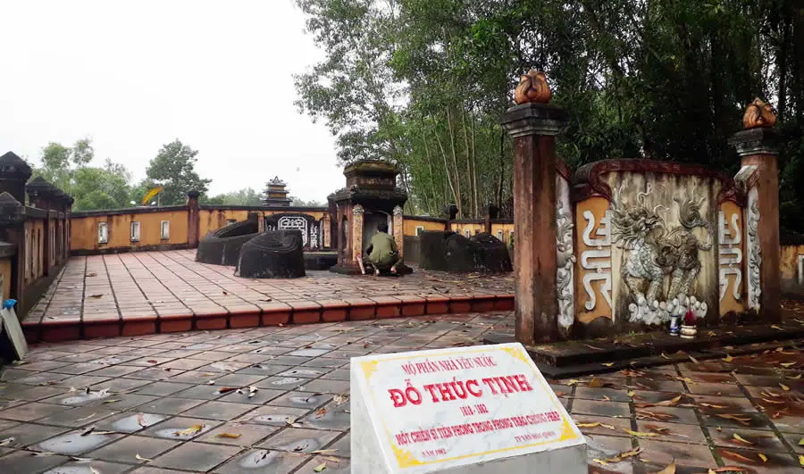 Hình ảnh khu di tích Mộ Đỗ Thúc Tịnh