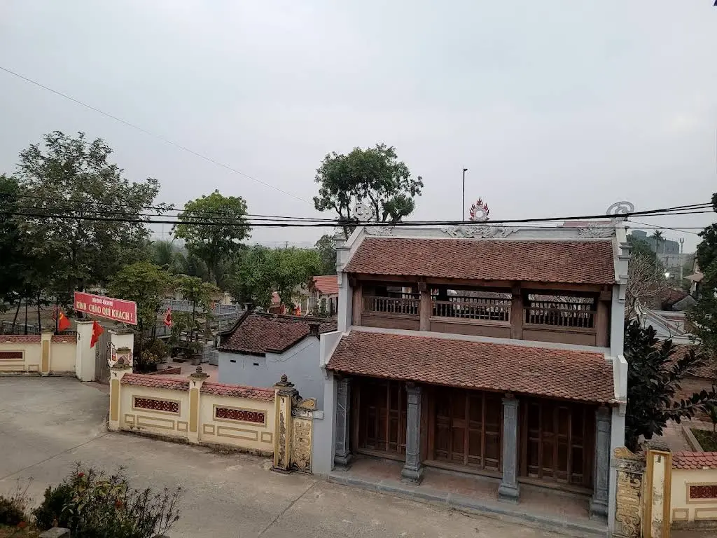 Cảnh quan di tích Chùa Đôi Hồi