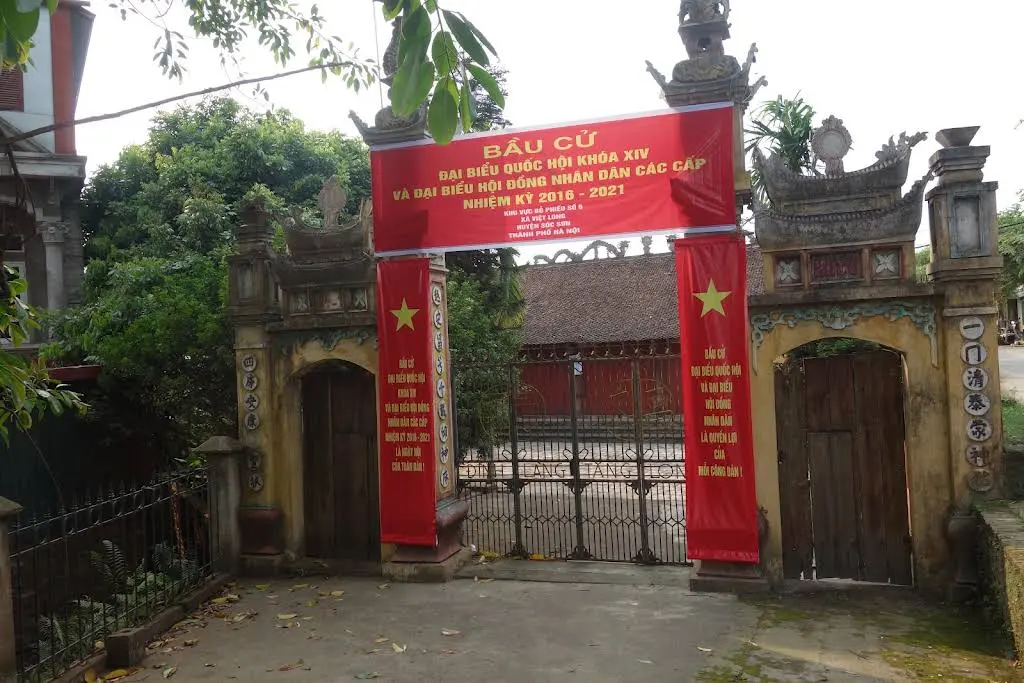 Không gian cảnh quan di tích Đình Tăng Long