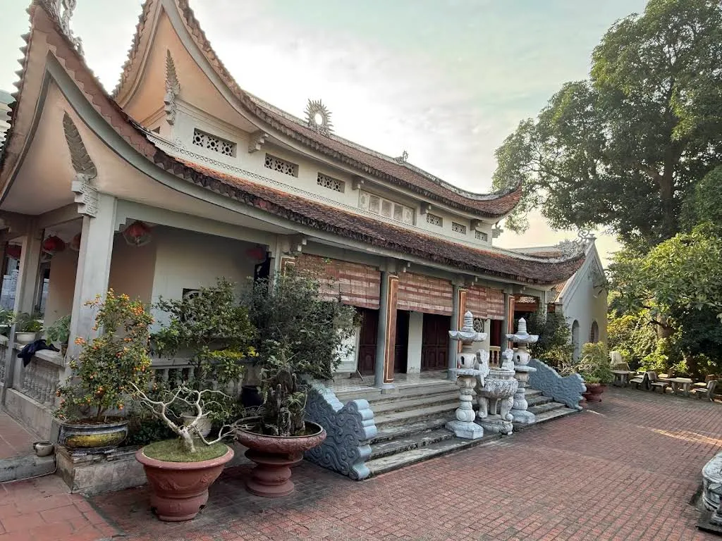 Không gian cảnh quan di tích Chùa Vĩnh Phúc