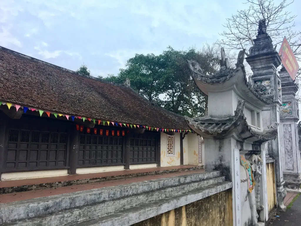 Đình tảo khê nhìn từ ngoài