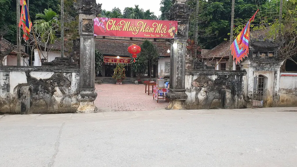 Cảnh quan di tích Quán Hạ trước trùng tu