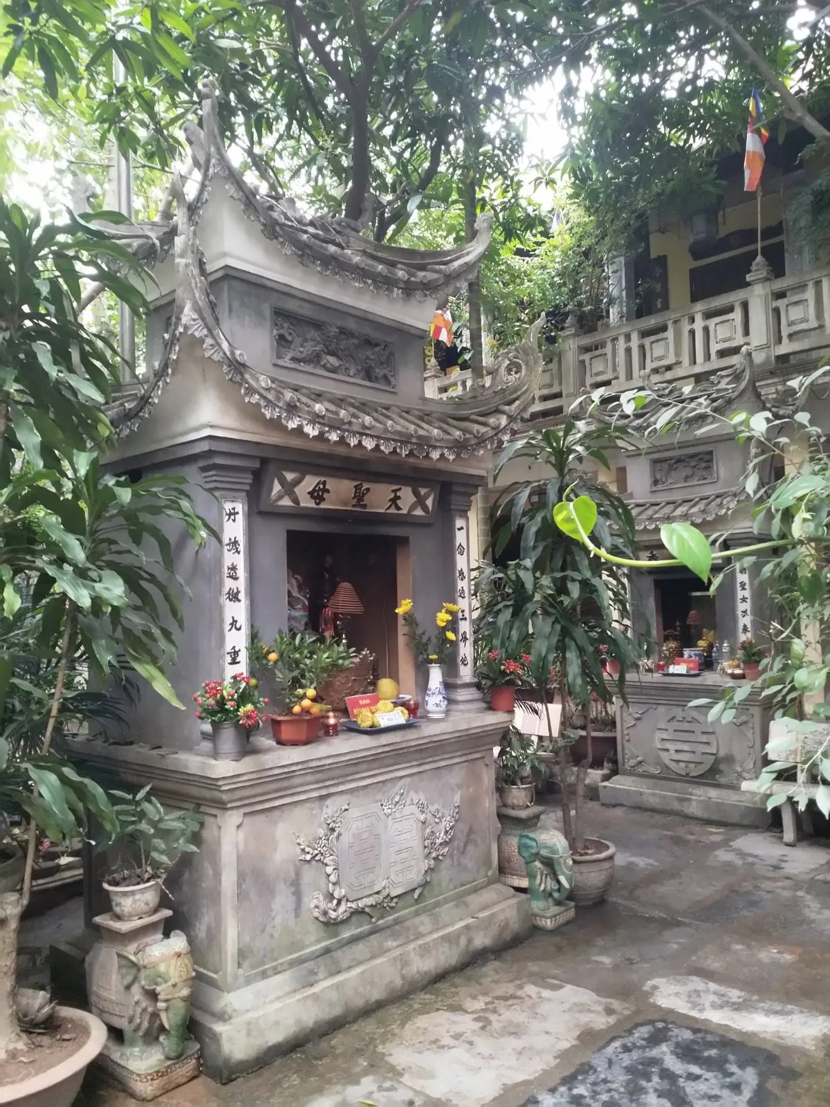 Không gian cảnh quan di tích Chùa Thiên Phúc