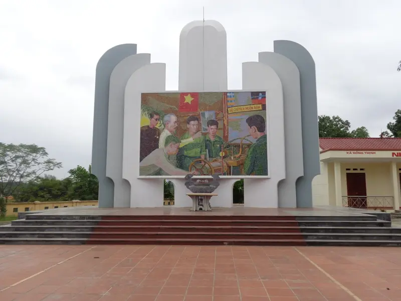 Cảnh quan khu di tích Xưởng Đội Cấn - Nhà Máy Quân Giới K77 (1947-1954)