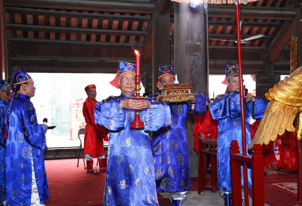 Nghi lễ tại Hội làng Đông Trù