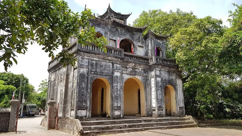 Cảnh quan khu di tích Phố Hiến