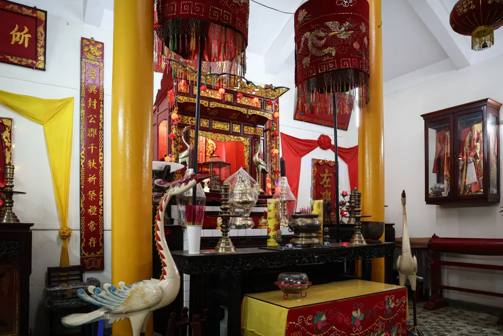 Đền Phú Trung trong Lăng Võ Di Nguy