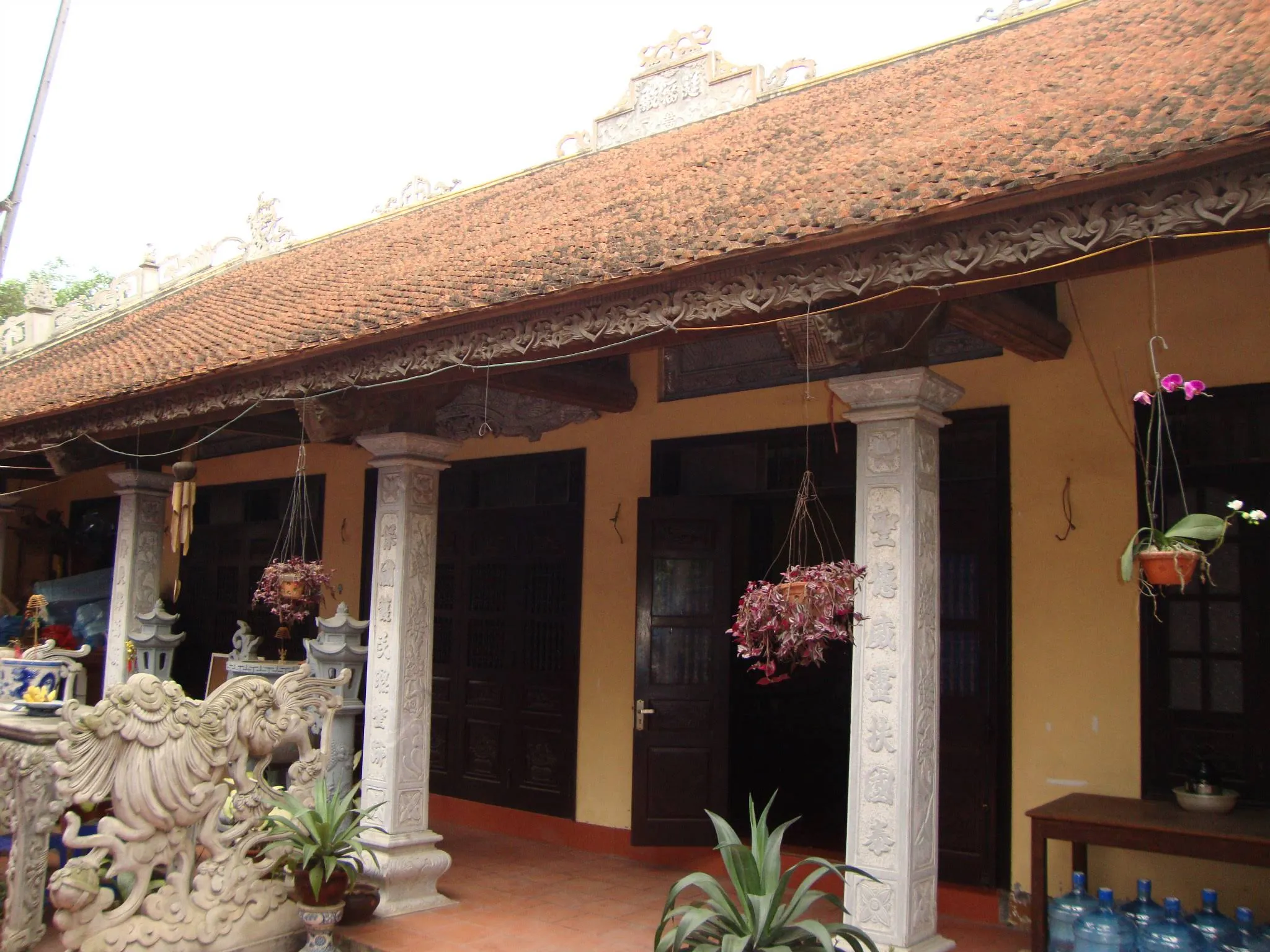 Không gian cảnh quan di tích Chùa Diên Phúc (Thái Bình)