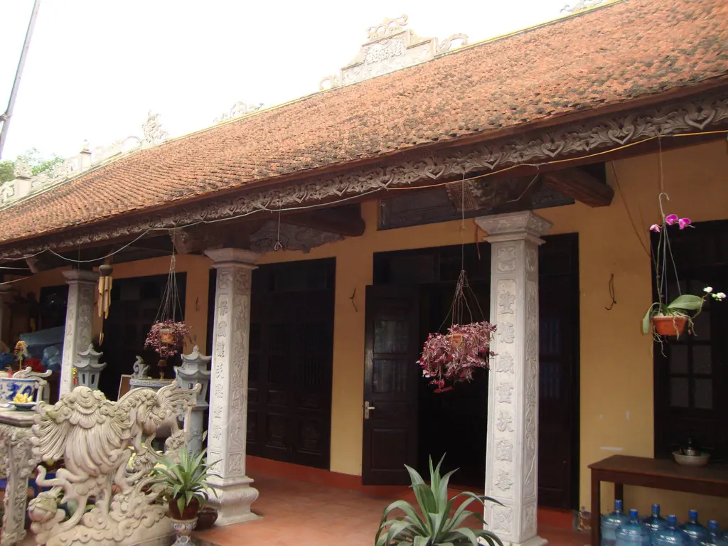 Không gian cảnh quan di tích Chùa Diên Phúc (Thái Bình)