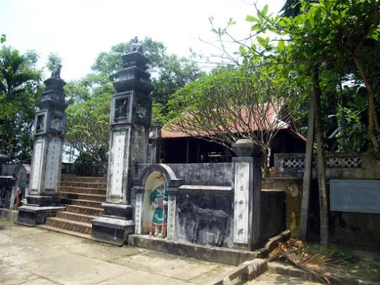 Đền cây chay thuộc di tích Rộc Cồn (lưu Niệm Phong Trào Xô Viết Nghệ Tĩnh 1930-1931)