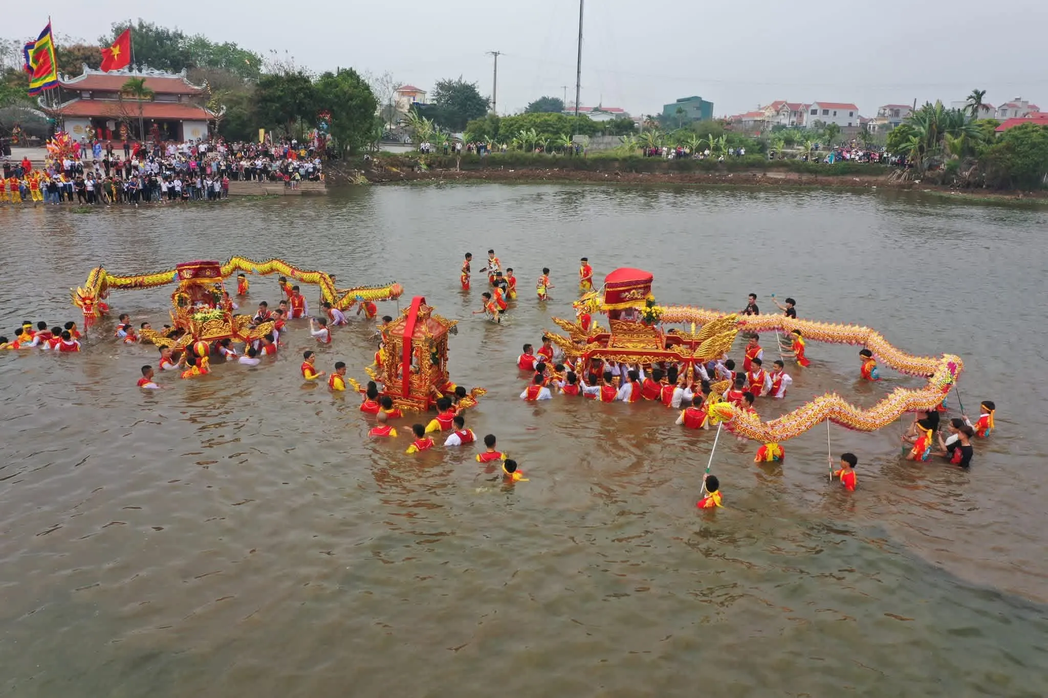 Toàn cảnh Lễ hội làng Mạn Xuyên