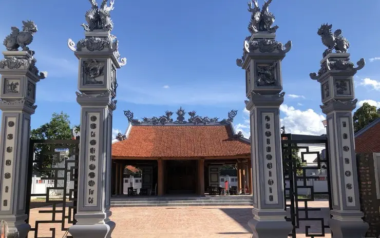 Không gian cảnh quan di tích Đình Phú Thứ