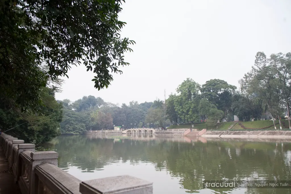Không gian cảnh quan Đền Voi Phục