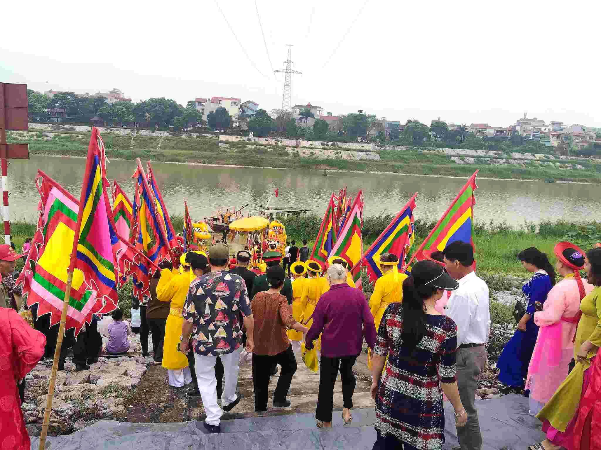 Nghi thức rước nước tại Hội đình Thanh Am