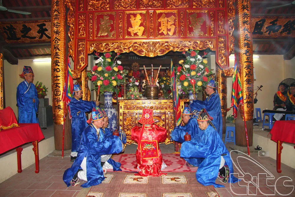 Lễ tế tại Hội đình An Hòa