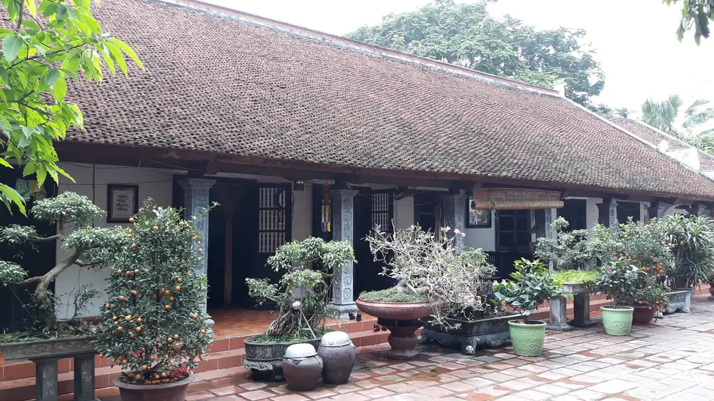 Không gian cảnh quan Chùa Chèm trước trùng tu
