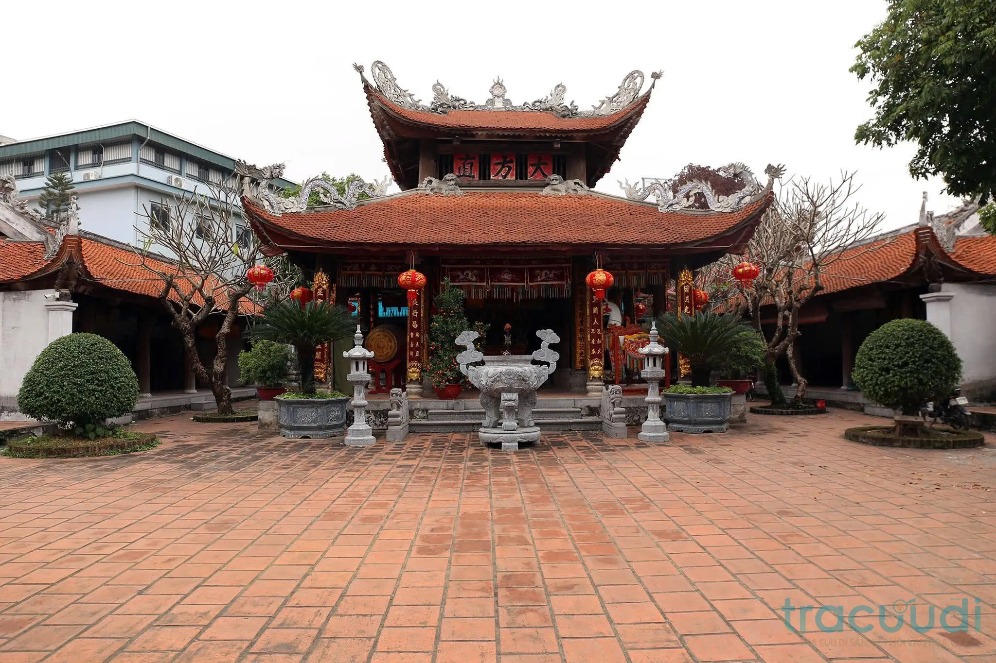 Không gian cảnh quan đình Ngọc Mạch