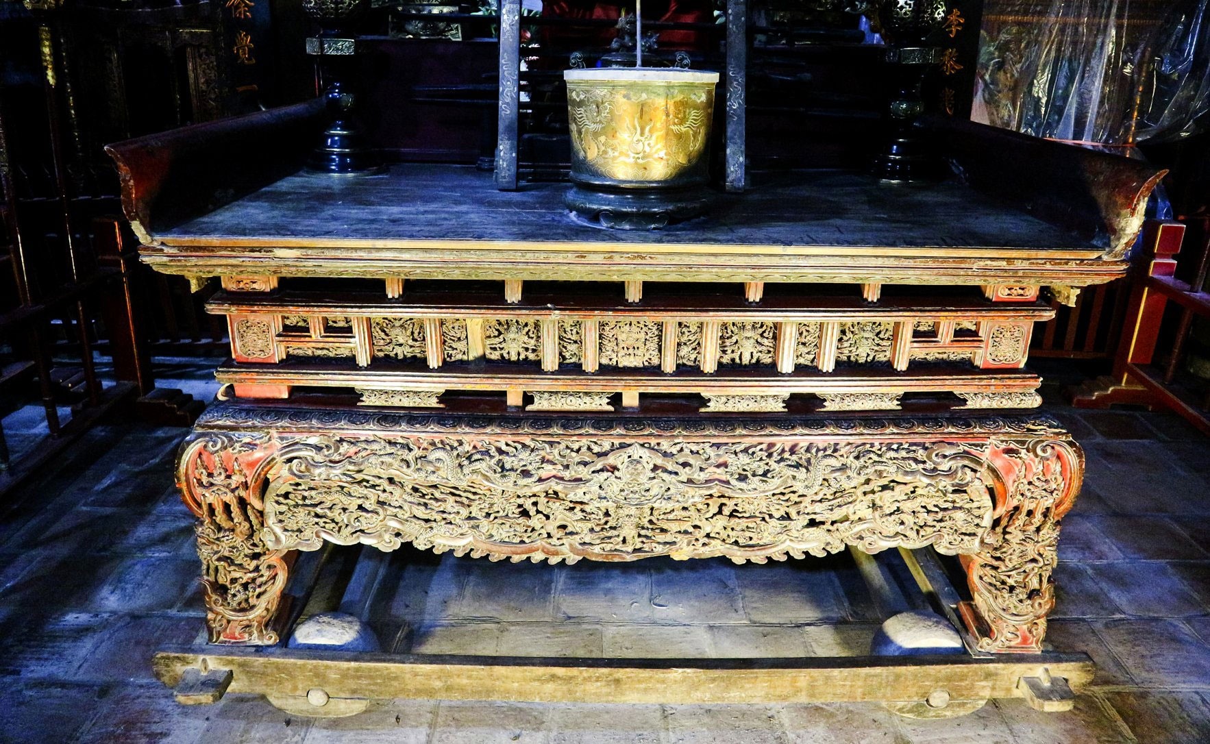 Tổng thể Hương án chùa Keo