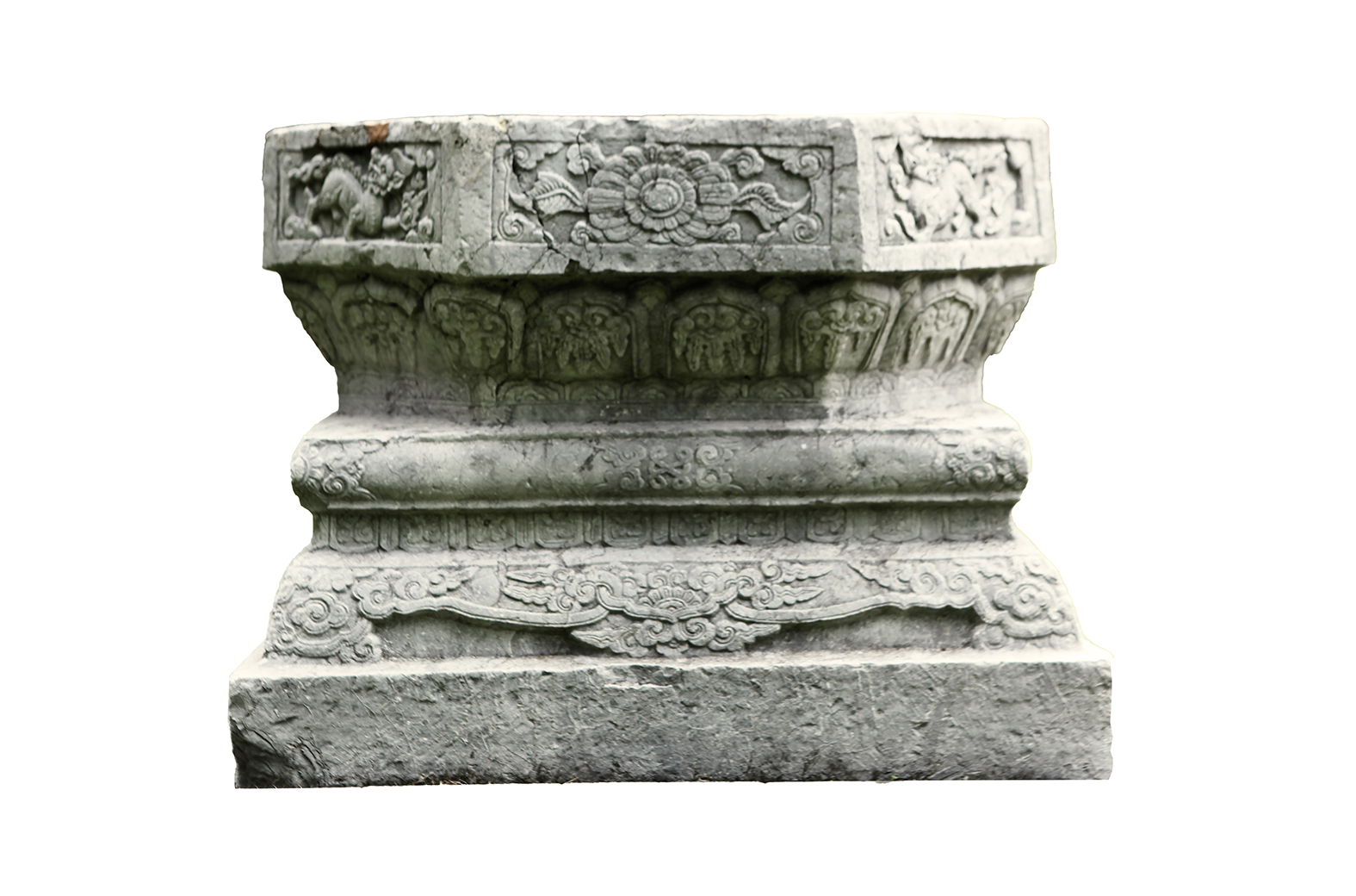 Phần bệ cây hương chùa Tứ Kì