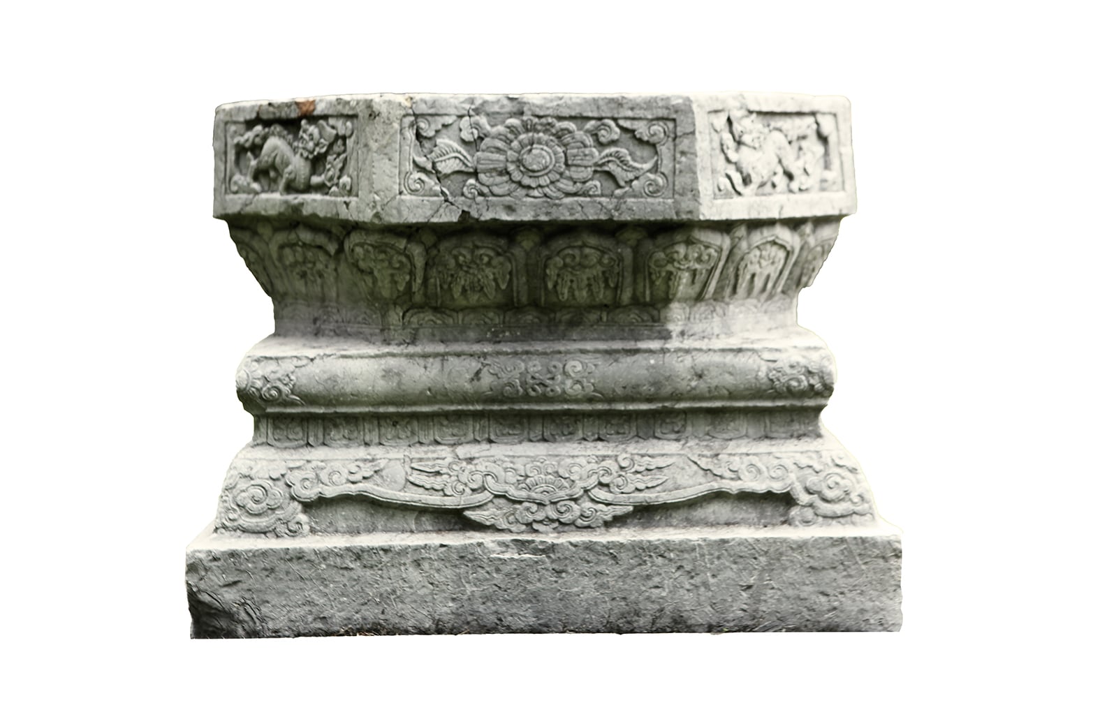 Phần bệ cây hương chùa Tứ Kì