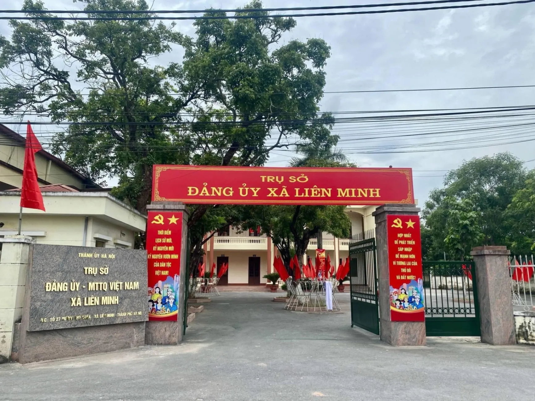 Xã Liên Minh: vùng bãi sông Hồng nối những làng cũ Đan Phượng