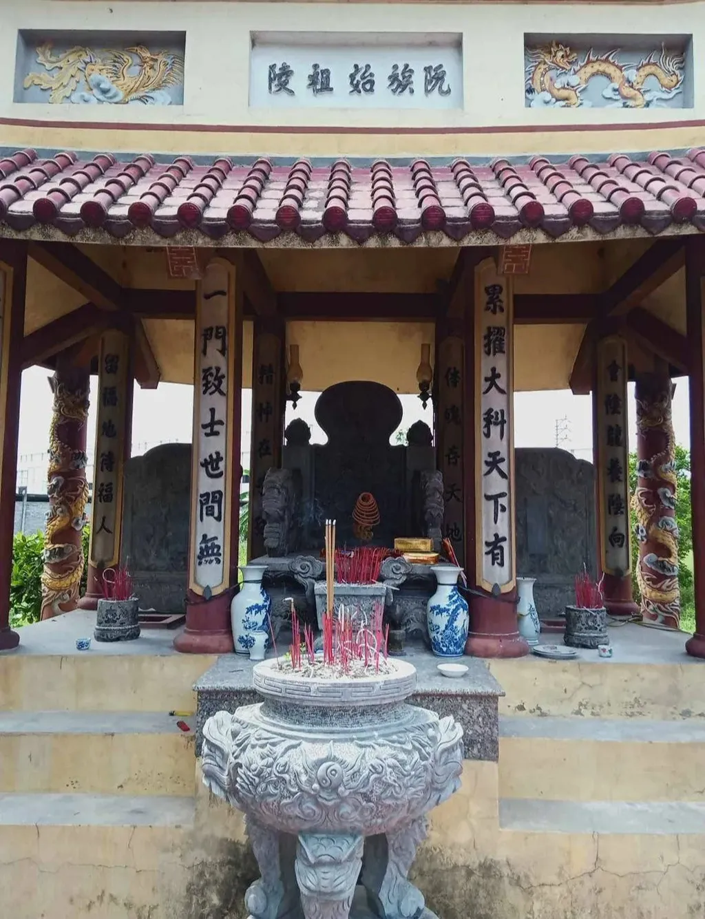 Tổng quan Lăng mộ Tiến sỹ Nguyễn Bá Ký