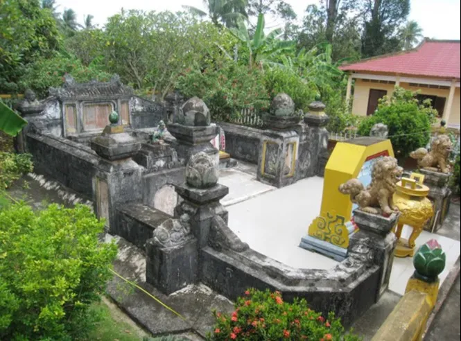 Tổng quan Lăng Tiền quân Thống chế Điều bát