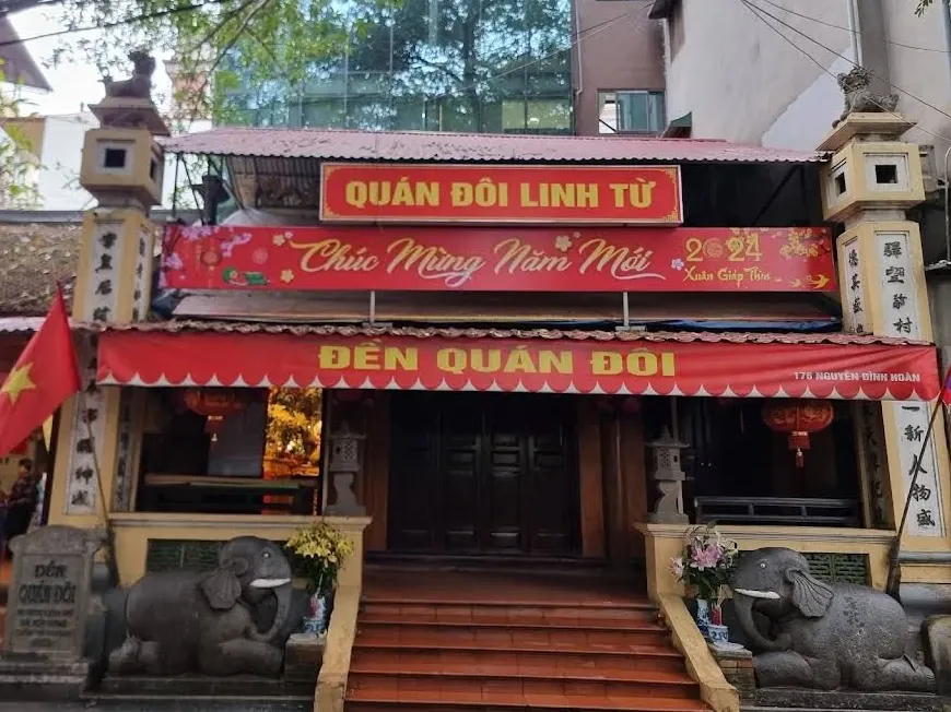 Tổng quan Đền Quán Đôi
