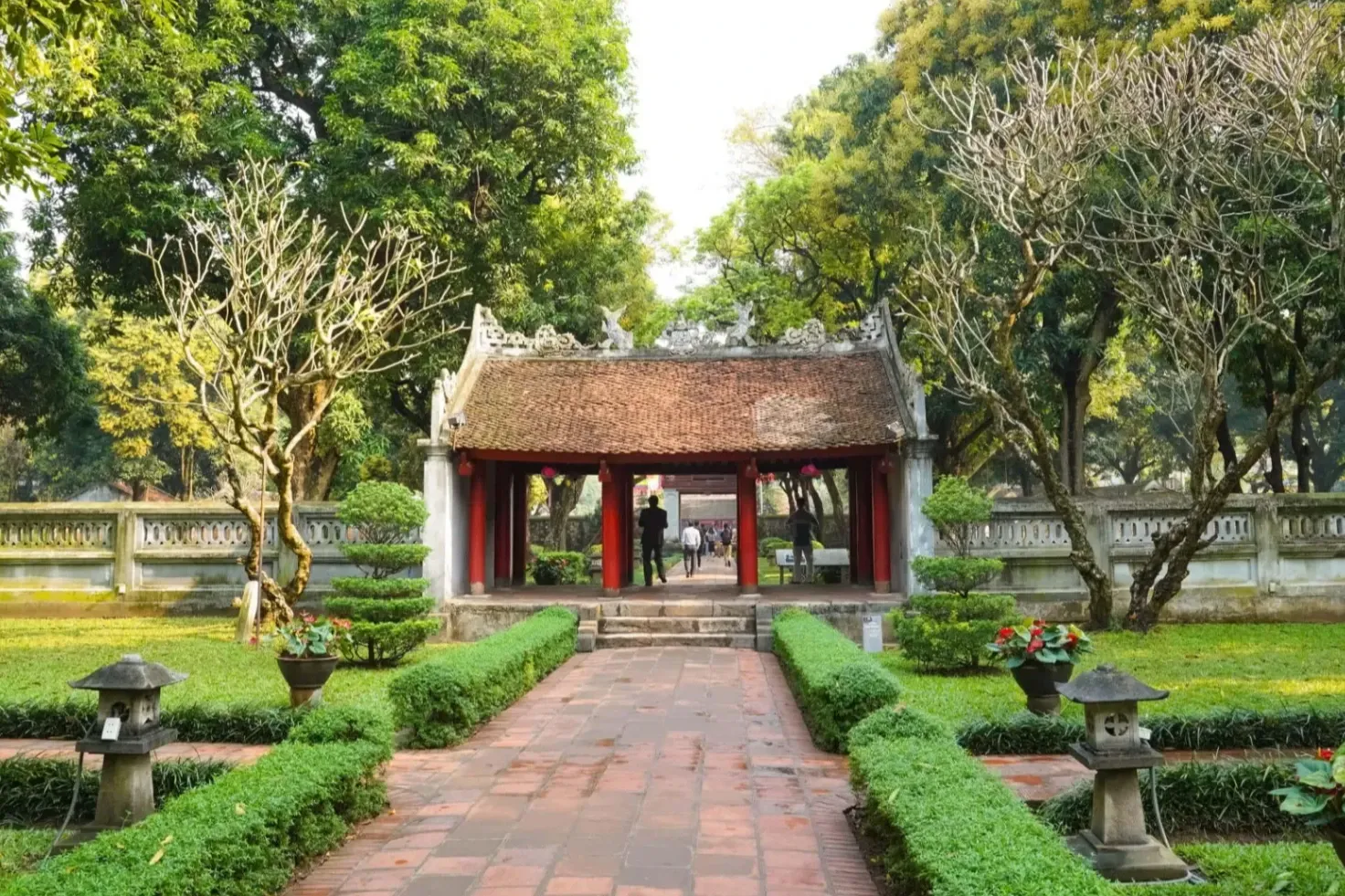 Khu Nhập Đạo – Văn Miếu Môn và Đại Trung Môn