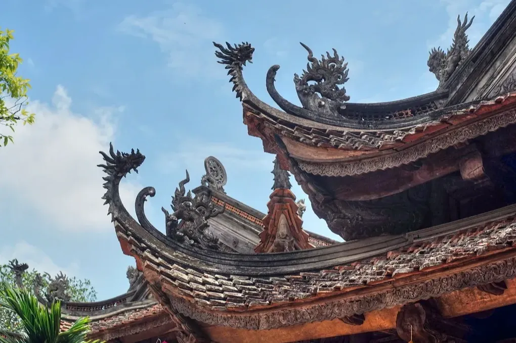 Kiến trúc mái Chùa Tây Phương