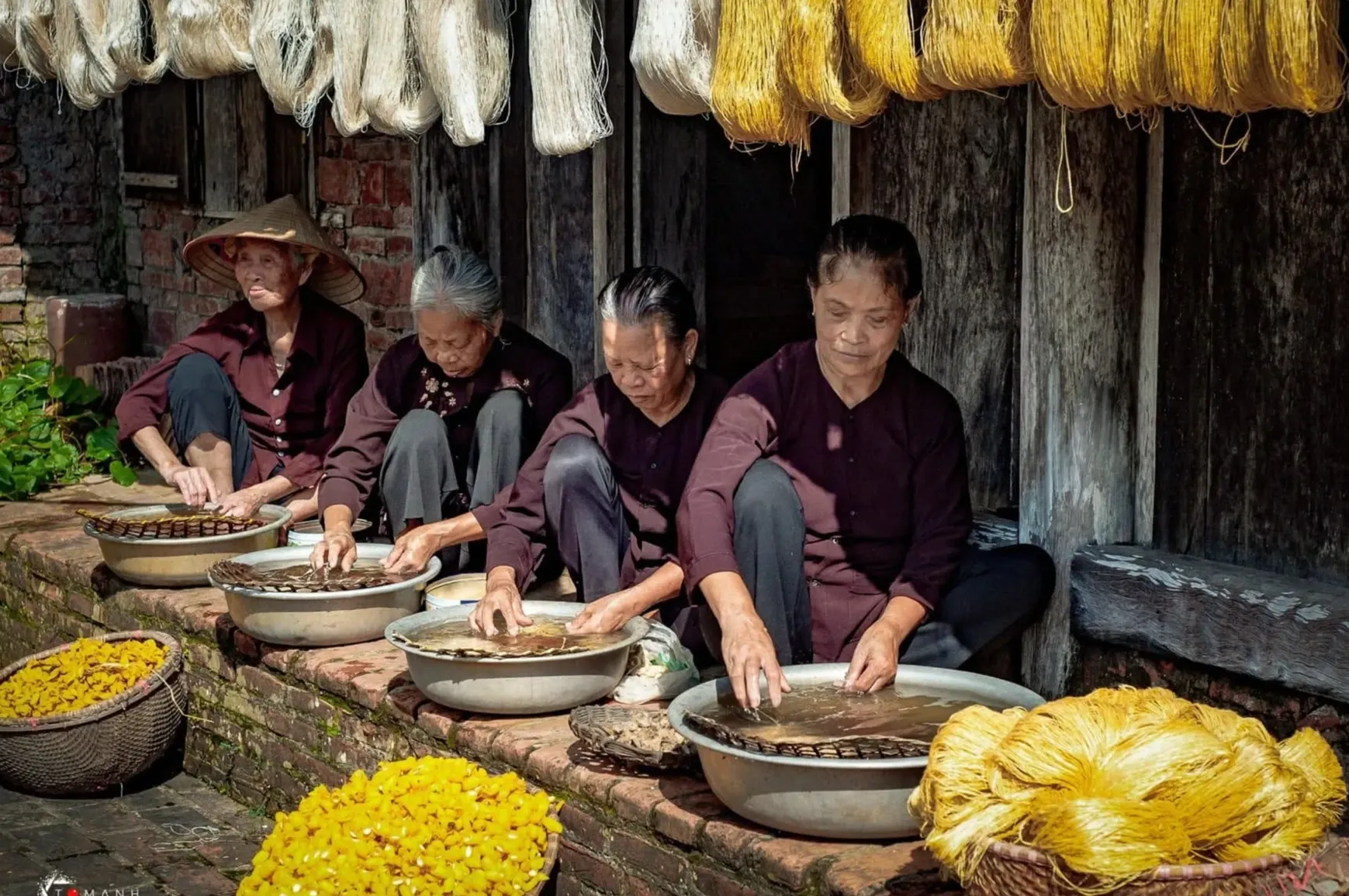 Làng nghề dệt lụa đũi Nam Cao