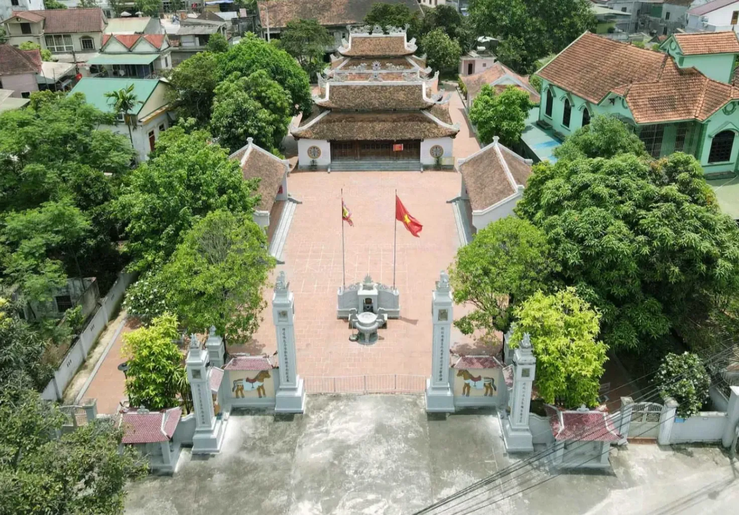 Tổng quan Đền Thờ Mai Hắc Đế