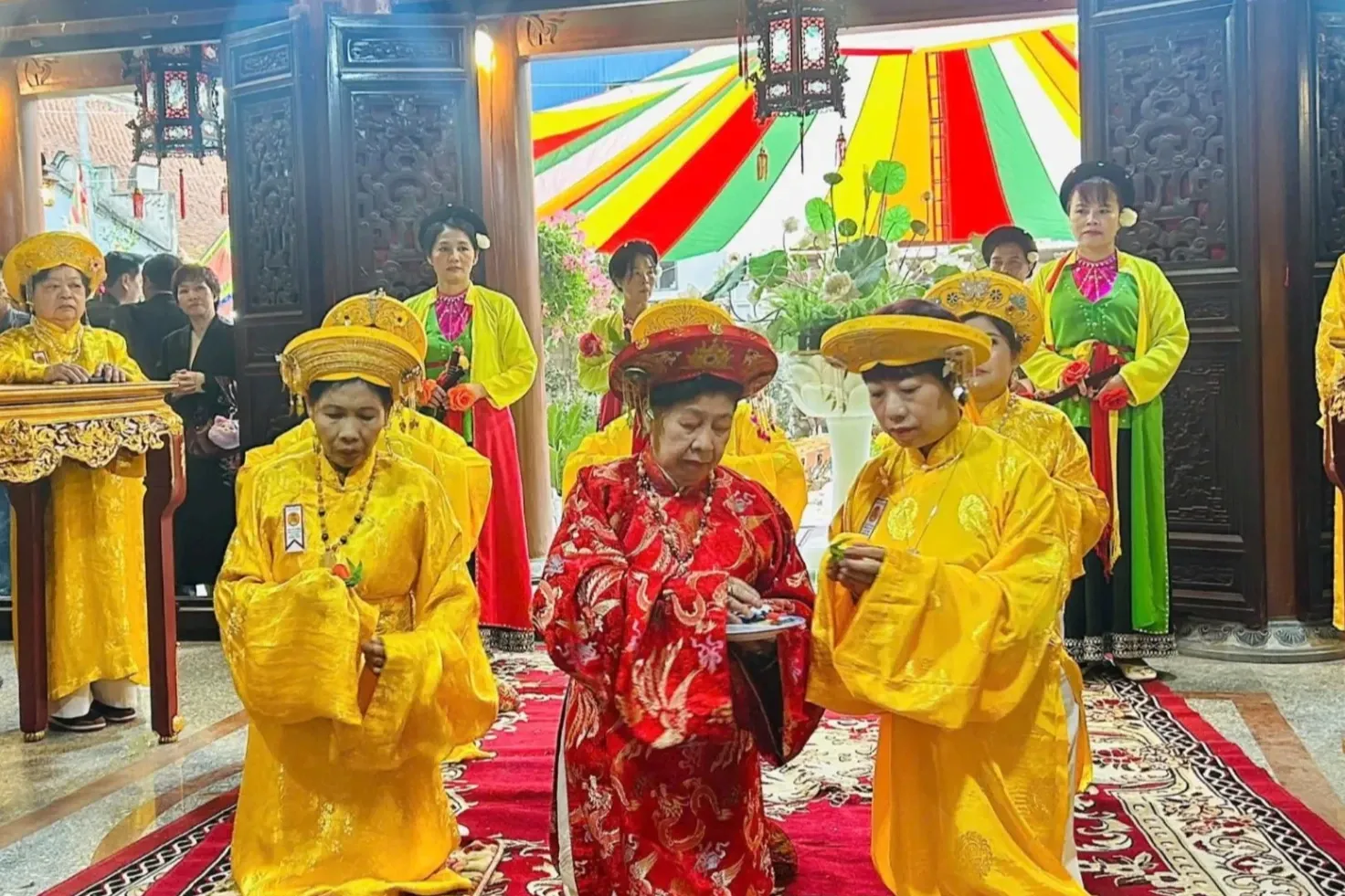 Lễ hội Tế Xuân đình Yên Thái