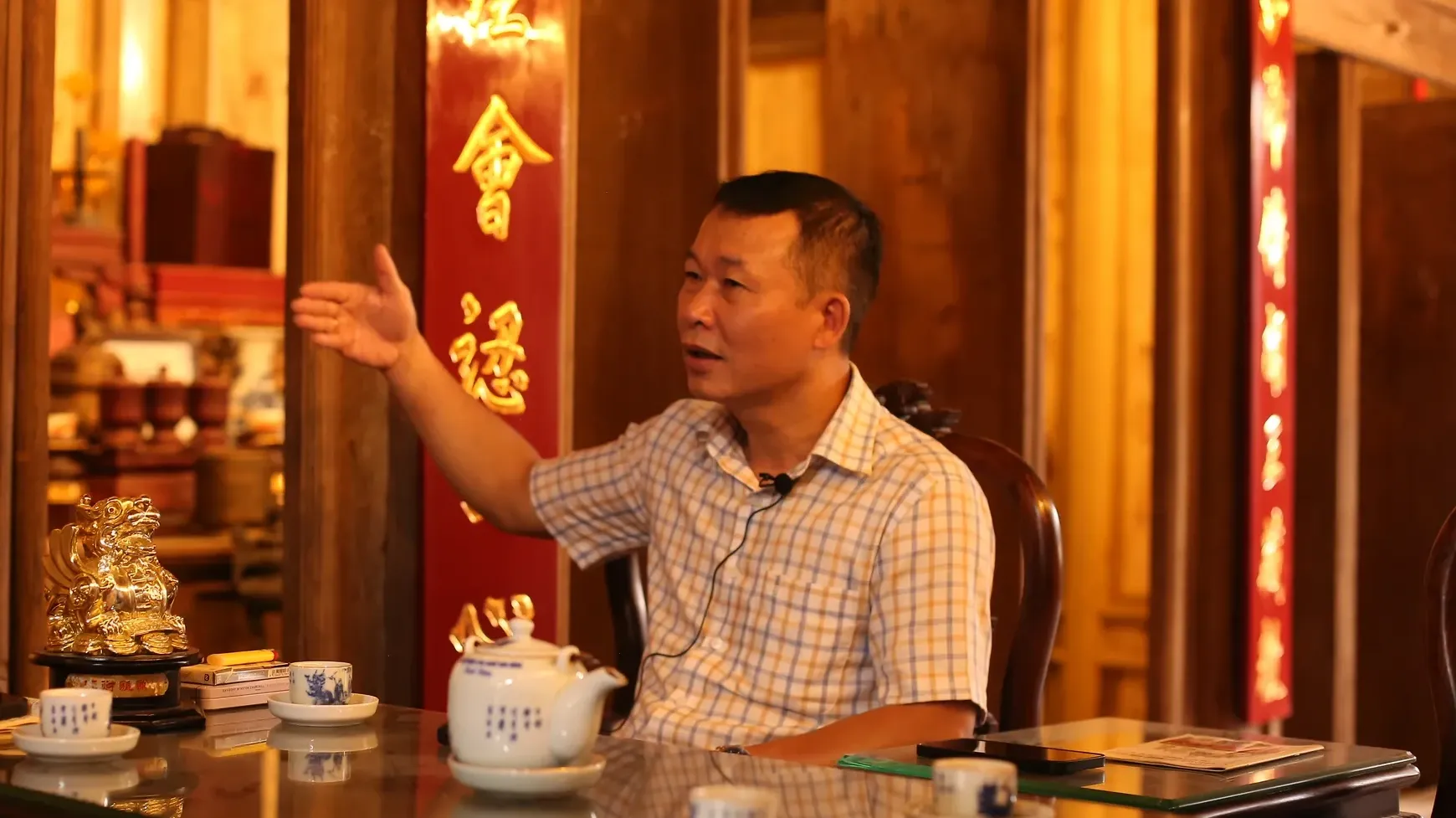 Nghệ nhân Nguyễn Viết Dũng – người giữ những nét khắc xưa của làng Sơn Đồng