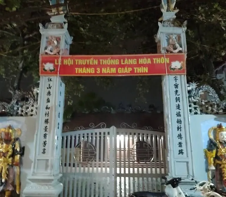 Tổng quan Đình làng Hòa Thôn