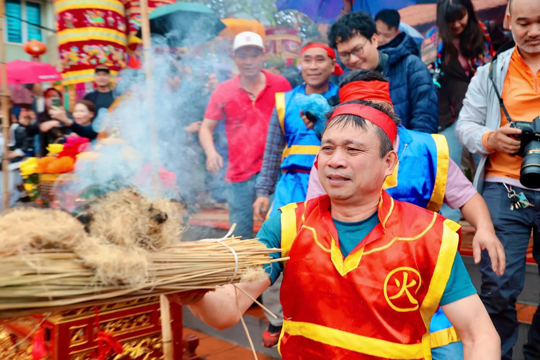 Giới thiệu Hội thổi cơm thi Thị Cấm (Xuân Phương, Hà Nội)