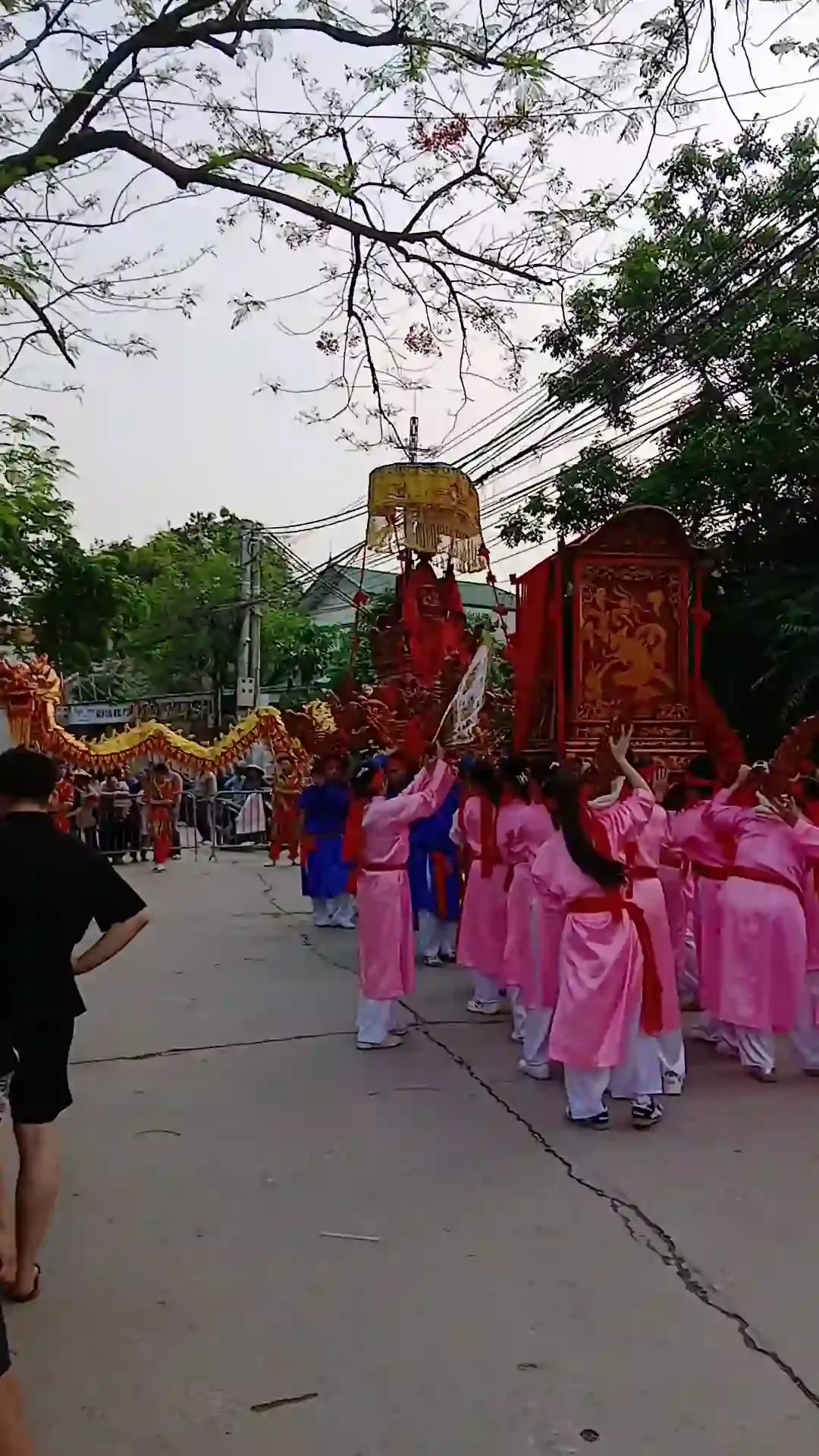 Lễ rước kiệu hội làng Ứng Hòa