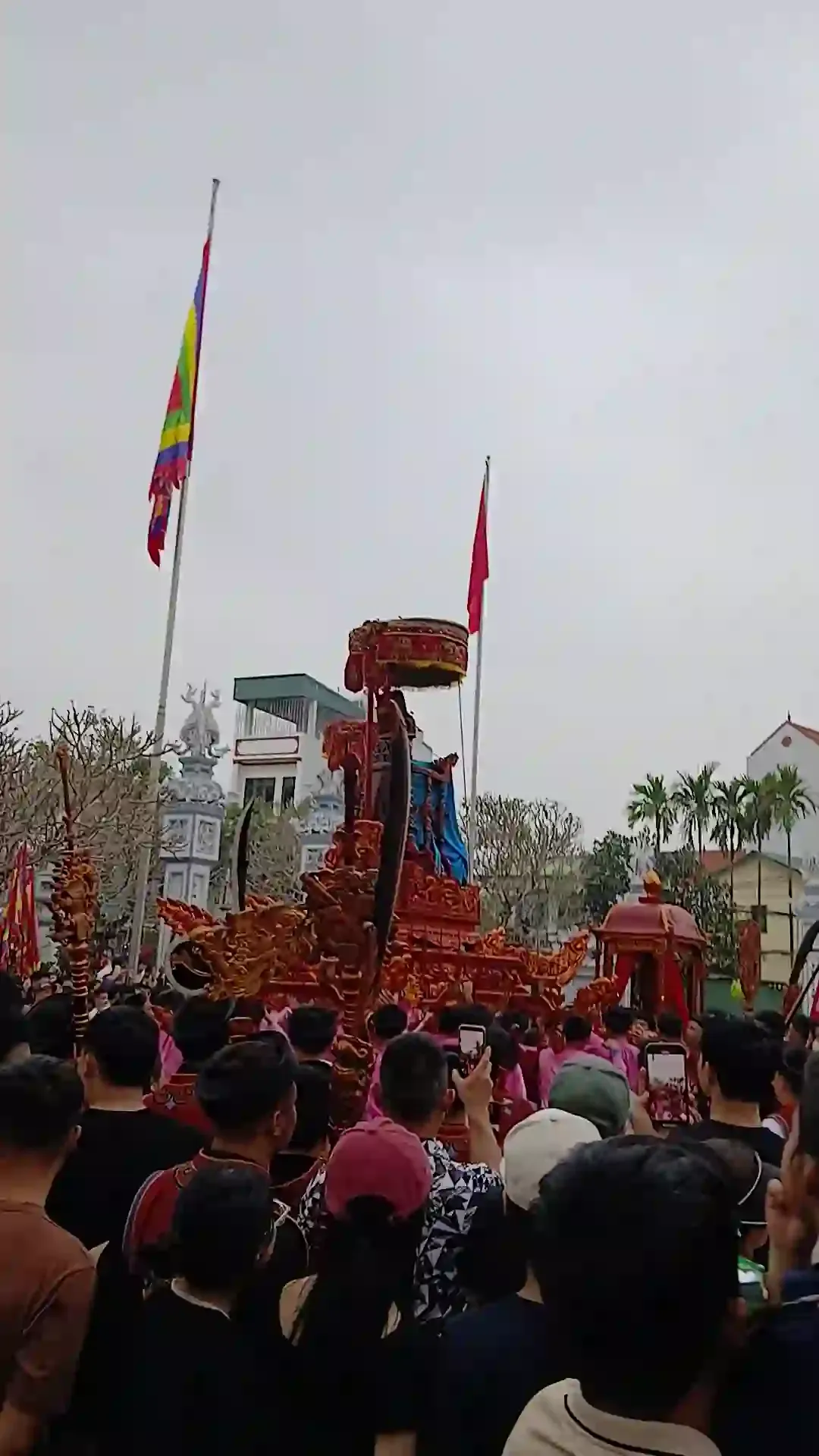 Lễ rước kiệu Hội làng Chúc Sơn