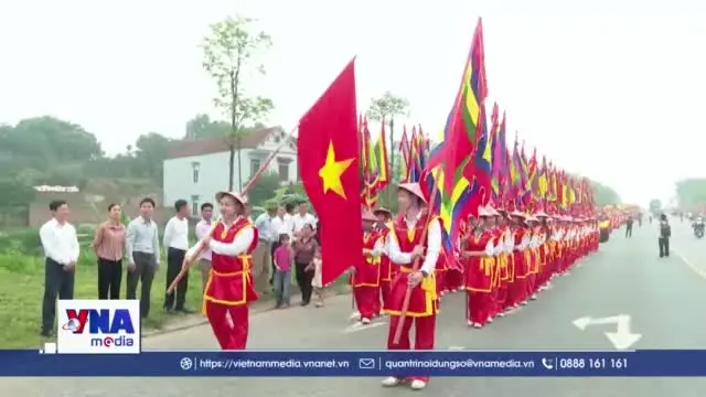 Phóng sự: Phú Thọ khôi phục lại Lễ hội rước Ông Khiu, Bà Khiu